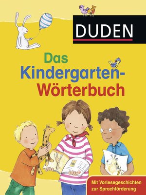 cover image of Duden--Das Kindergarten-Wörterbuch